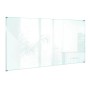 Transparente Tulup Küchenrückwand aus Glas, 140x70 cm, mit Befestigungen. Spritzschutz für die Küche.