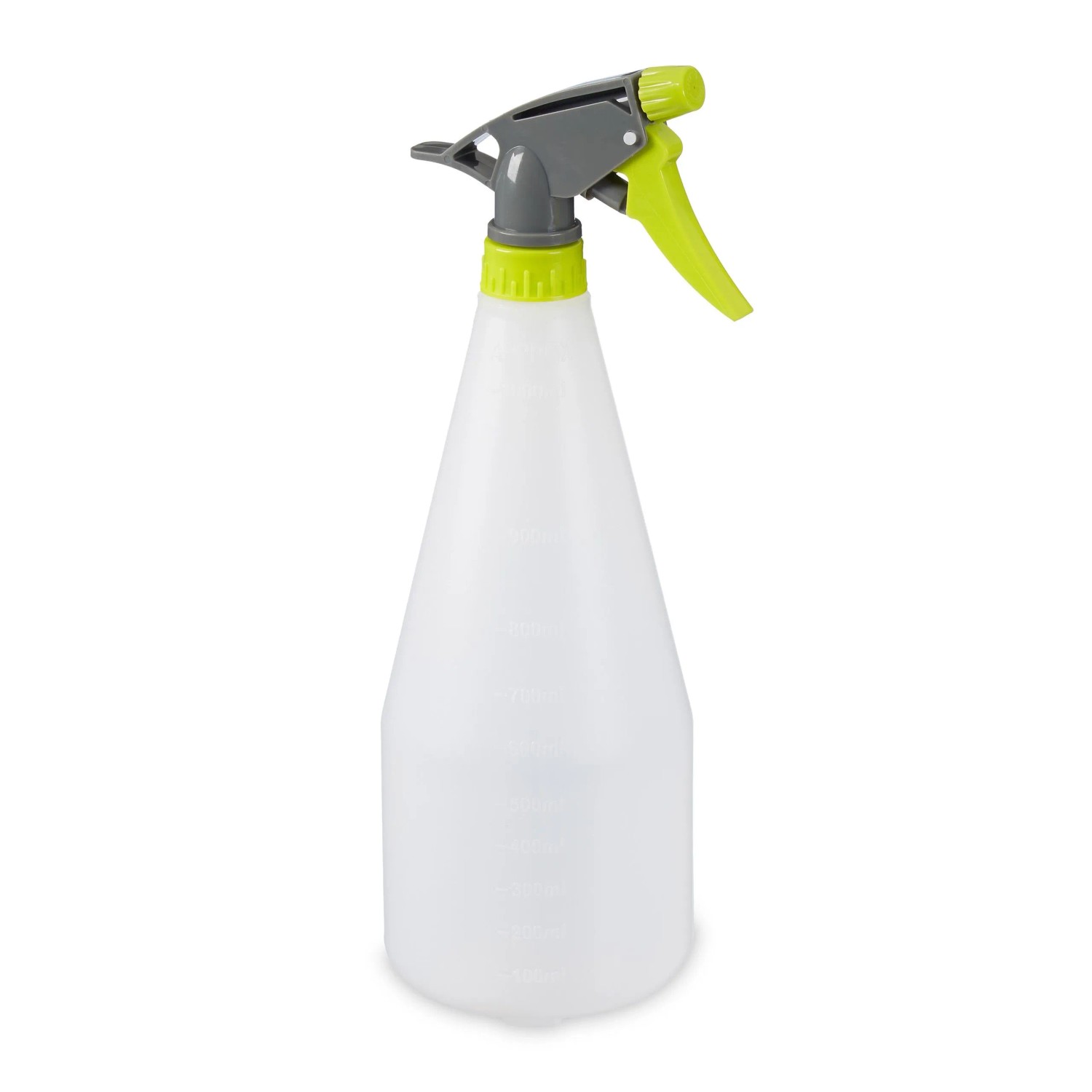 Relaxdays Sprühflasche Kunststoff Weiß Verstellbar 2er Set 29 cm x 9,5 cm x 11 cm