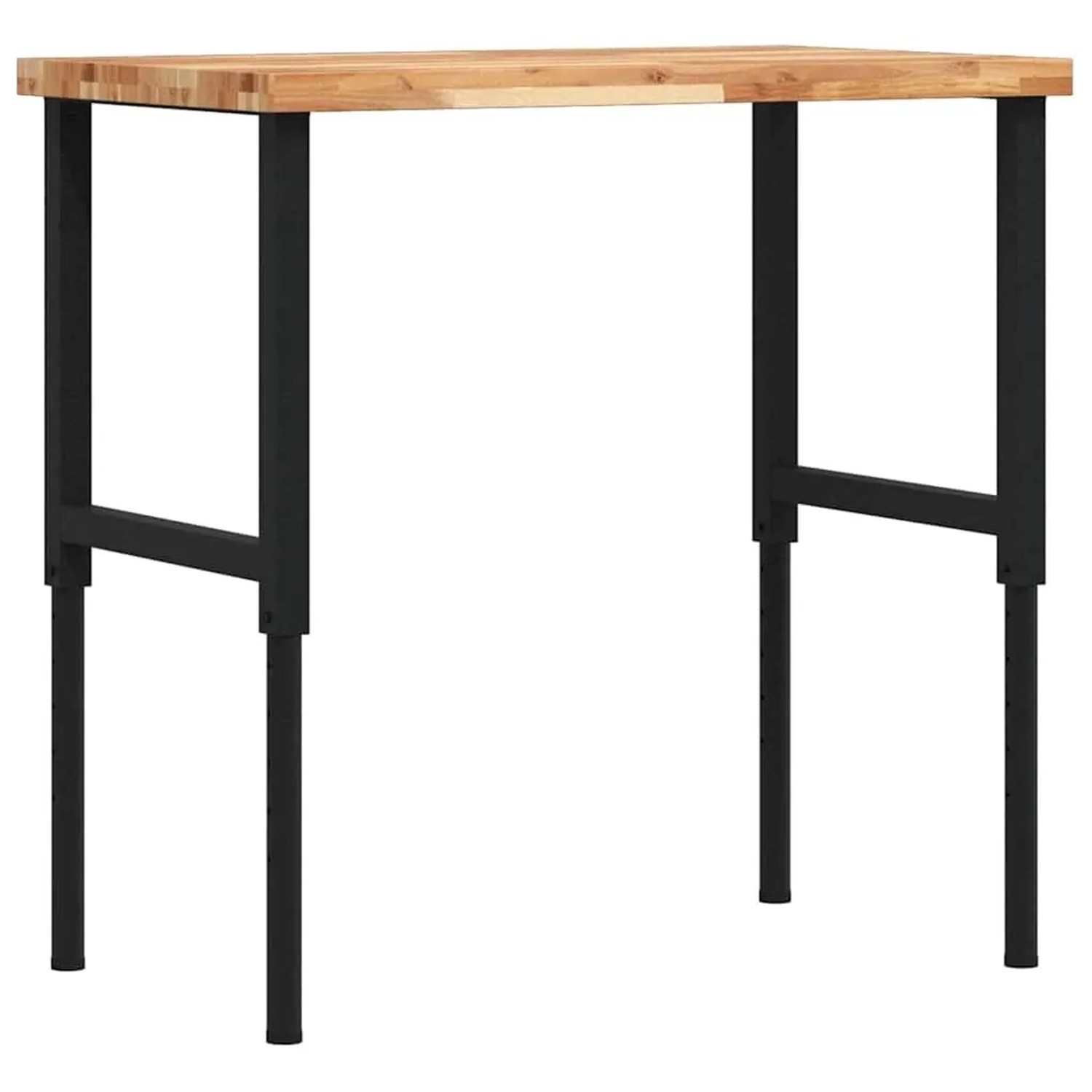 vidaXL Werkbank 100x60x73-99,5 cm Massivholz Akazie Rechteckig 3309693