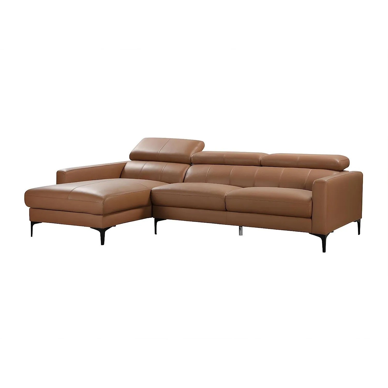 Vente-unique Sofa Ohne Schlafmöglichkeit Florence Camel 253 cm
