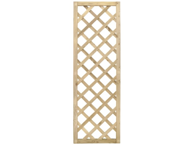 OBI Diagonalrankgitter Holz 60 × 180 cm – Produktbild 1 von 3