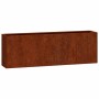 vidaXL Wand-Pflanzkübel 2 Stk Rostig Cortenstahl 53x10x17 cm 823686_5