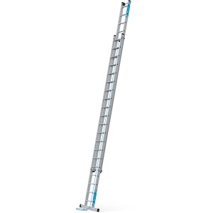 Zarges Skyline 2E Seilzugleiter, 2x20 Sprossen, aus Aluminium, für den flexiblen Einsatz.