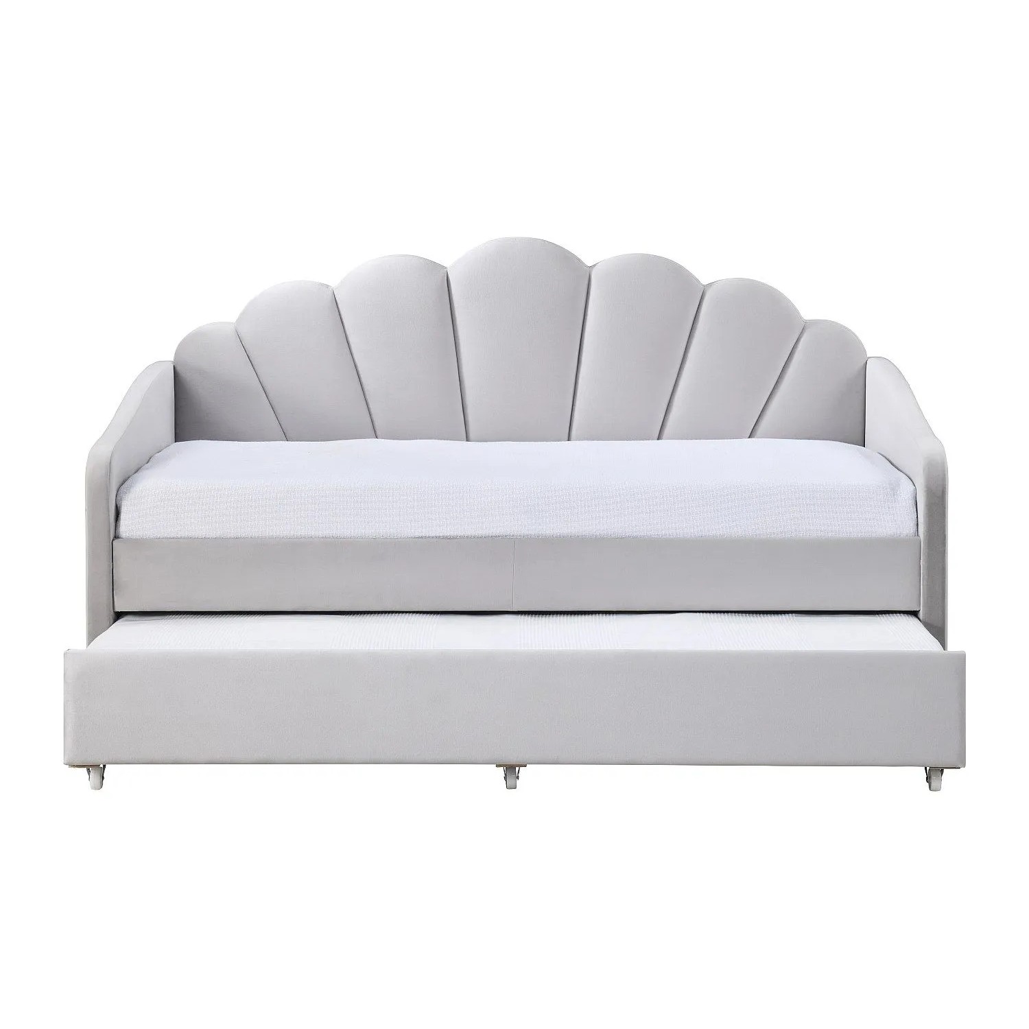 Vente-unique Sofabett Elusia Hellgrau 204 cm