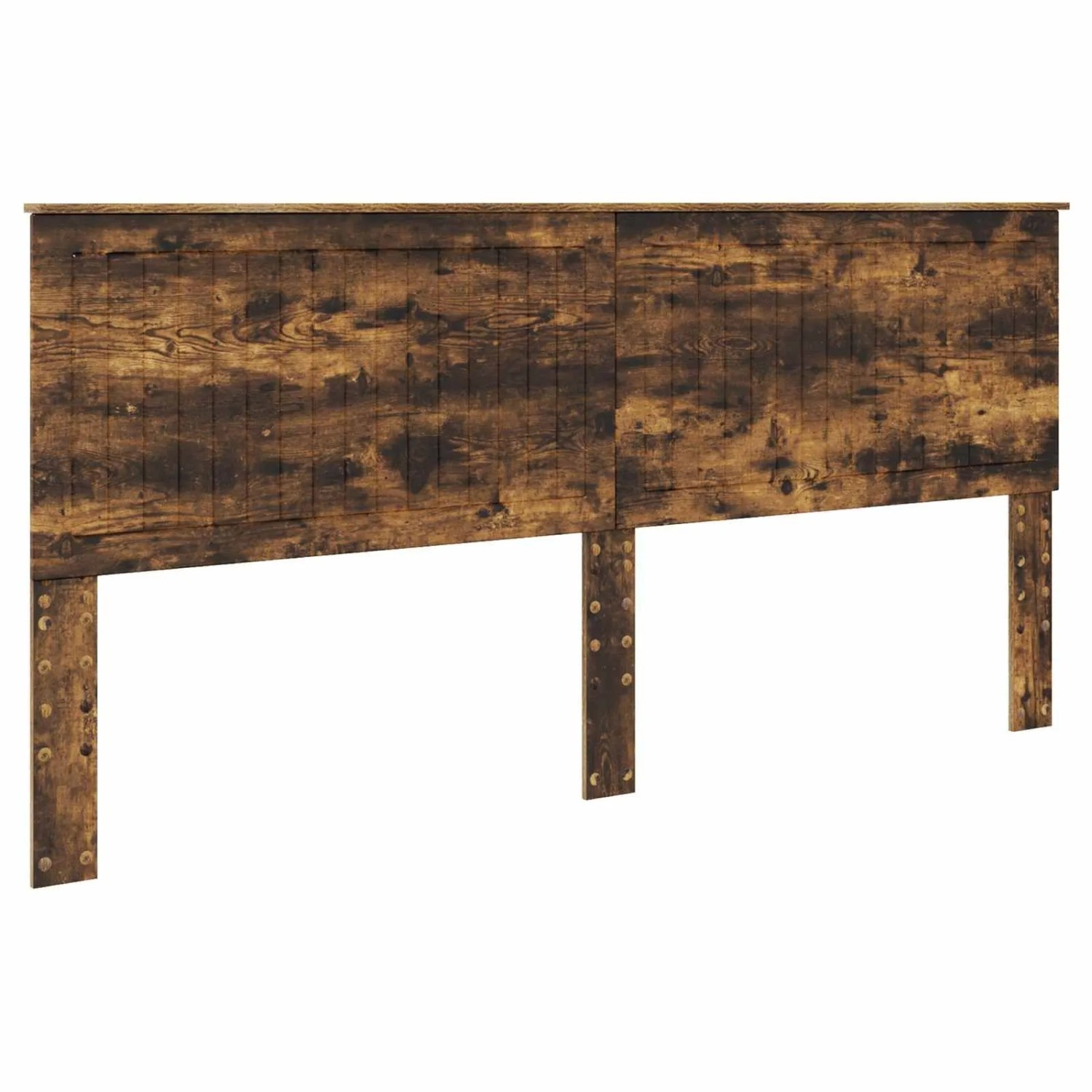 vidaXL Kopfteil mit Kopfteil Geräucherte Eiche 200 cm Holzwerkstoff 887720
