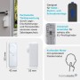 Homematic IP Türschlossantrieb pro: Smart Home Türsteuerung mit App, Keypad und Sprachsteuerung.