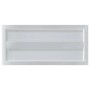vidaXL Wandregale 2 Stk 50x23,5x3 cm Silbern Edelstahl 30286_8