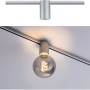 Paulmann URail Spot Ceiling Socket, Chrom matt, E27 Fassung, für Schienensysteme.