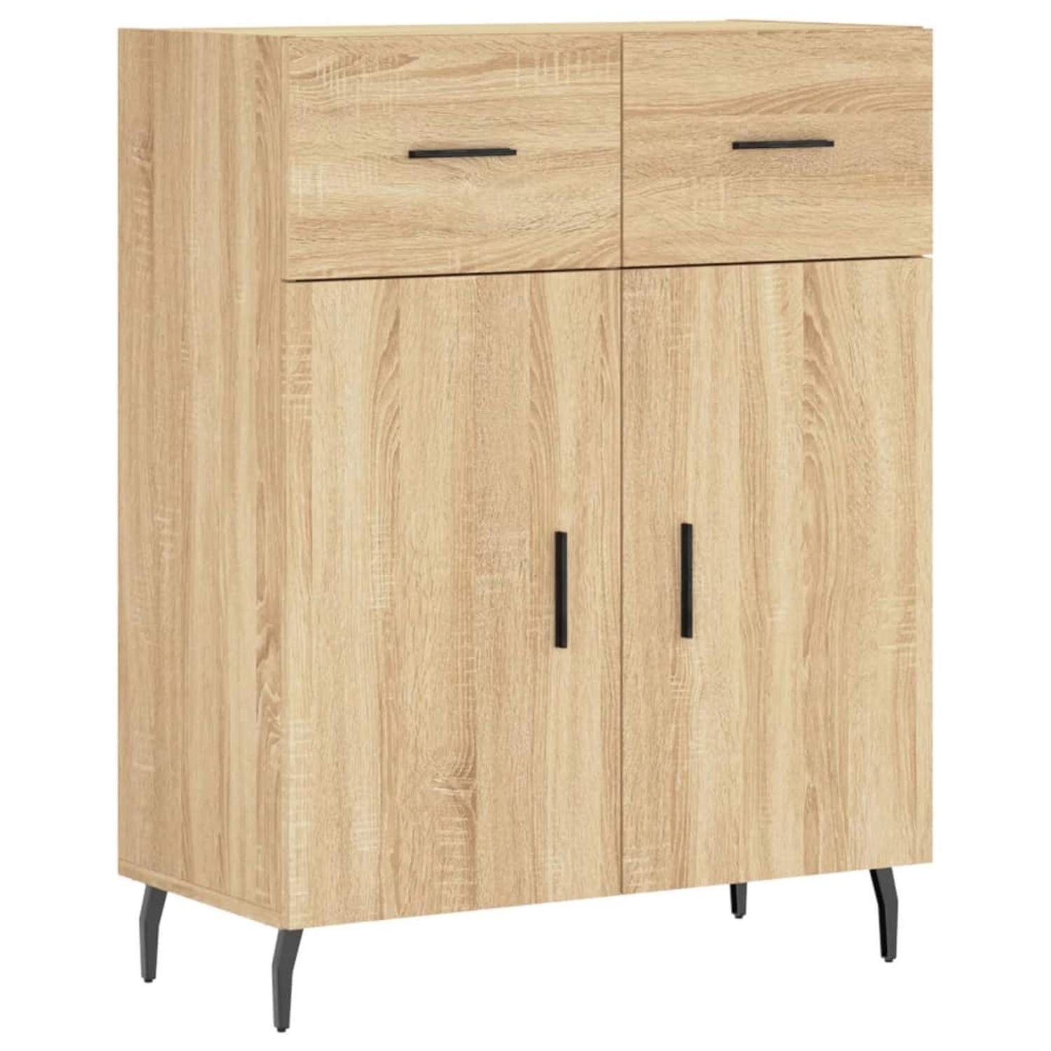 vidaXL Sideboard Sonoma-Eiche 69,5x34x90 cm Holzwerkstoff 827999 günstig online kaufen