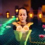 Relaxdays Schwimmwindlicht Glas Transparent 12er Set 4,5 cm x 8 cm_3