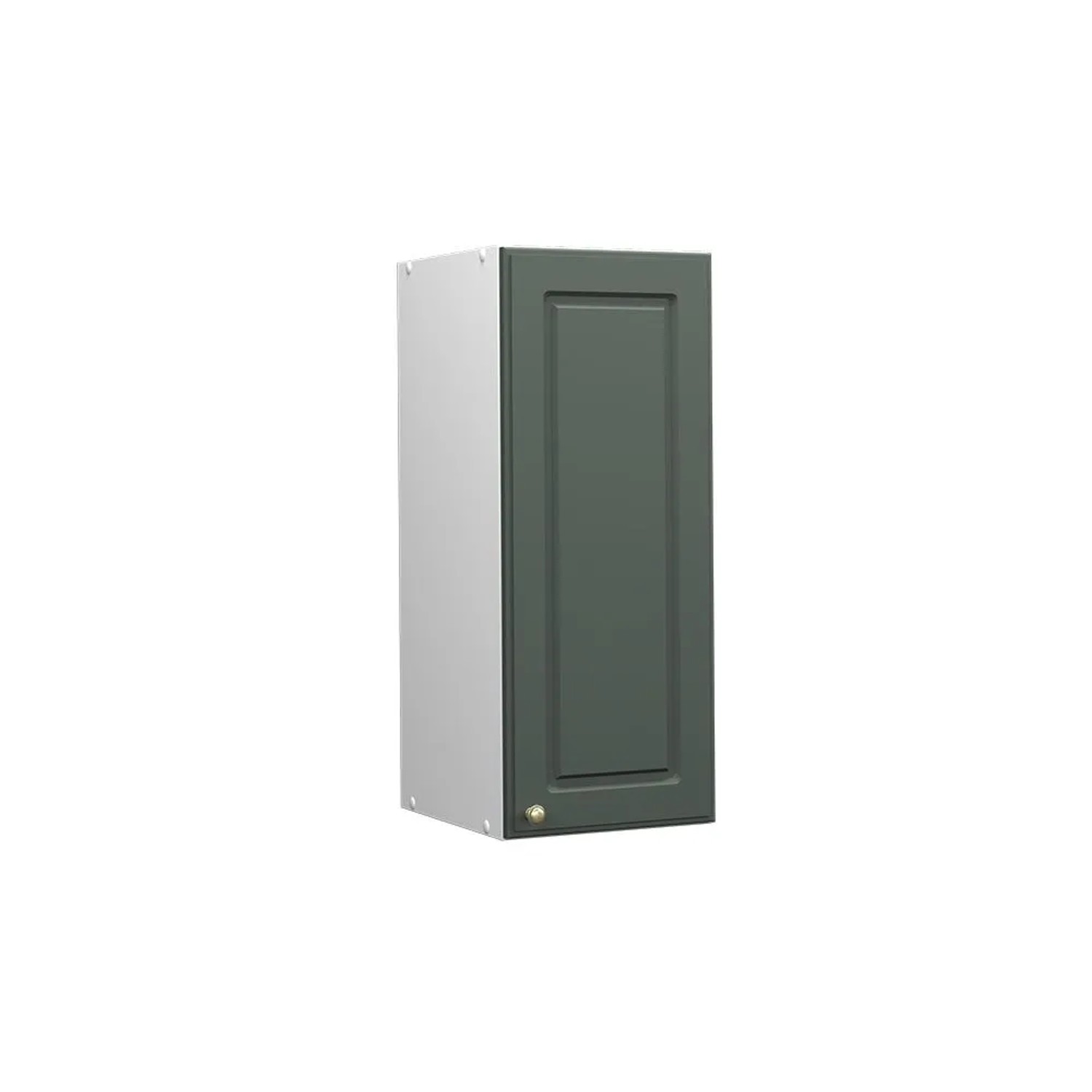 Vicco Hängeschrank Fame-Line Hängender Küchenschrank Grün-Gold Landhaus Weiß 30 cm