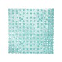 Relaxdays Duschmatte Quadratisch PVC Blau Rutschfest 53 cm x 53 cm 640 g