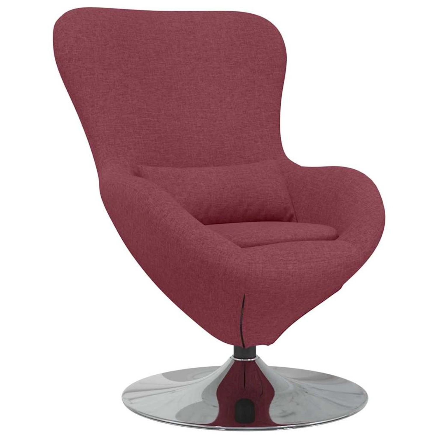 vidaXL Eiersessel Weinrot 63 x 73 x 90 cm Stoff 42002739 günstig online kaufen