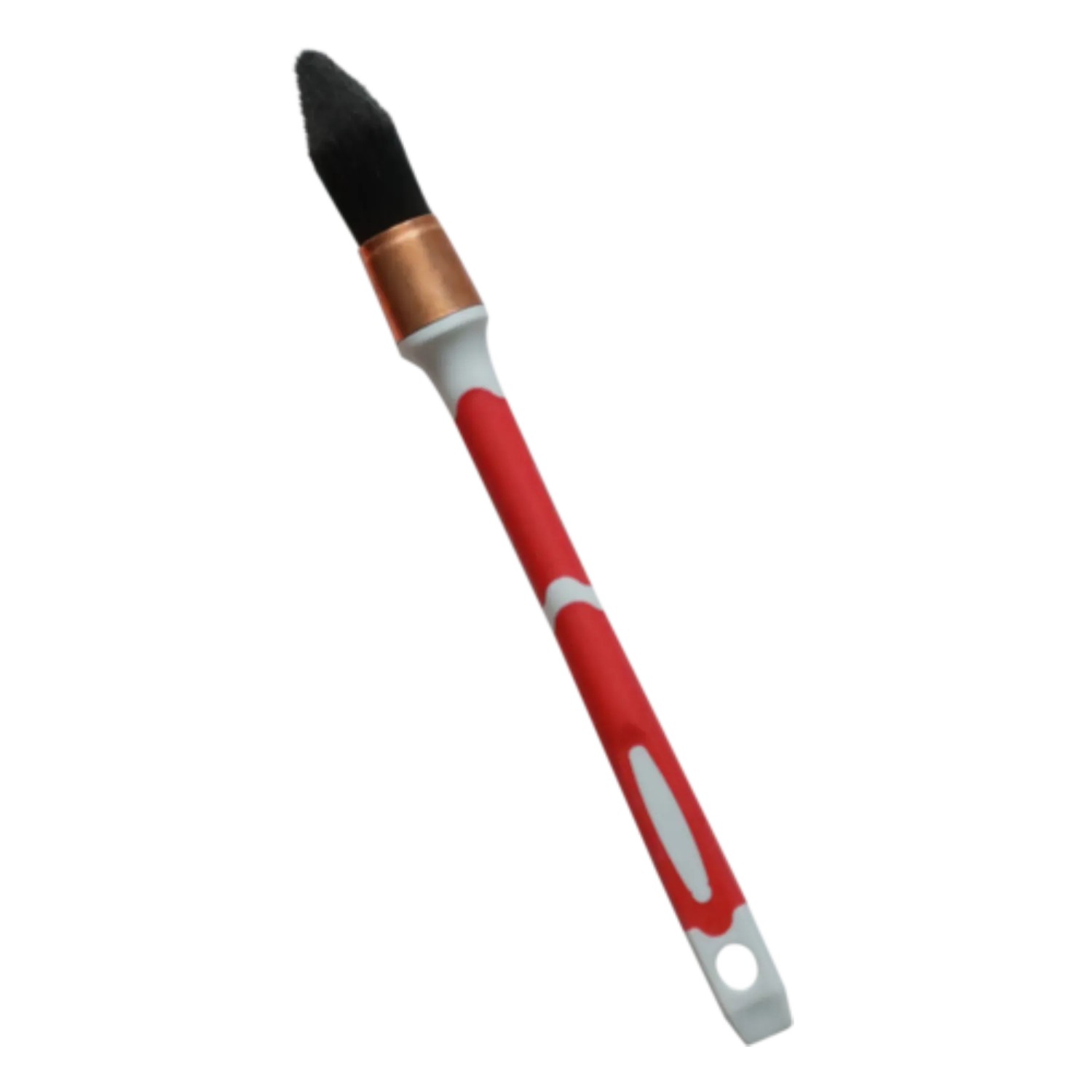 Spitzpinsel (21 mm) aus dem Alpina Werkzeug-Set Bad & Küche, ideal für Ecken und Fugen.