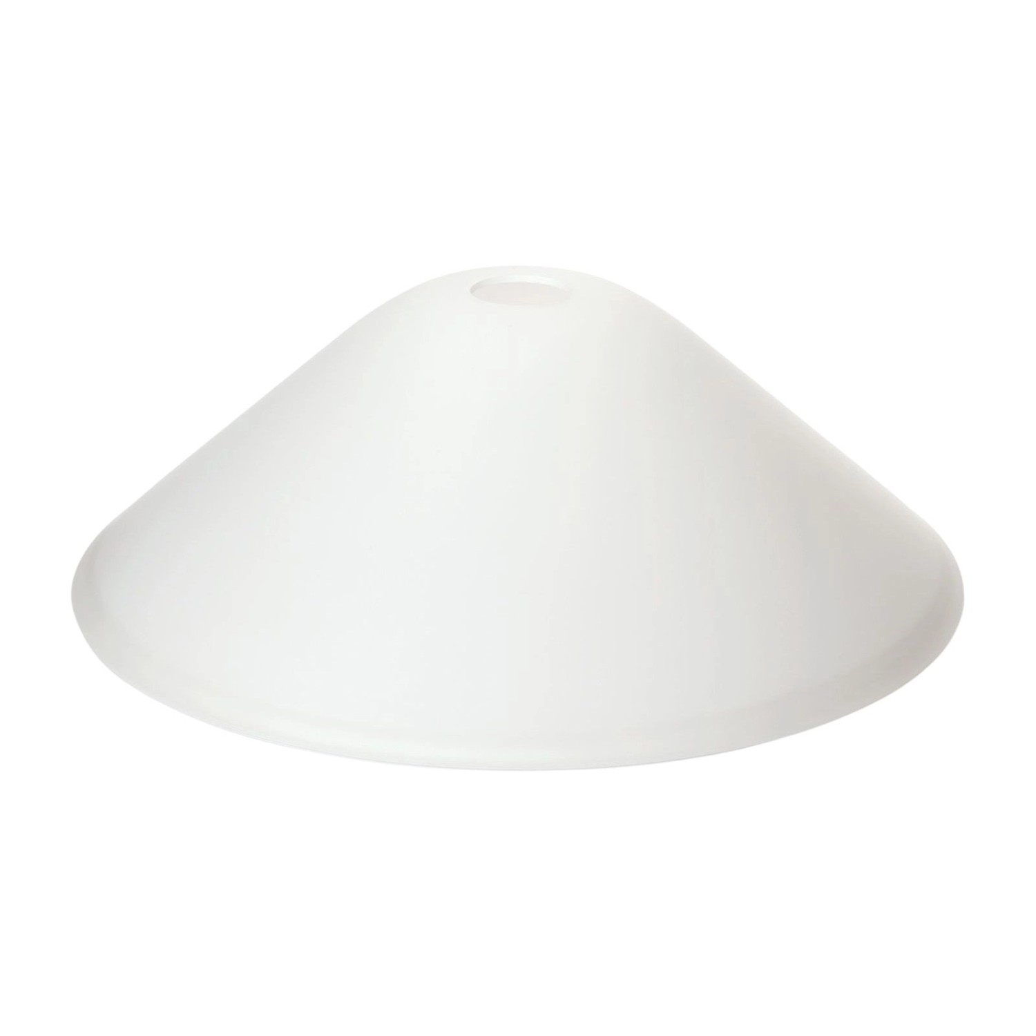 Orion Lightstyle Glas Lampenschirm E27  Ø 380 mm Opal Weiß günstig online kaufen