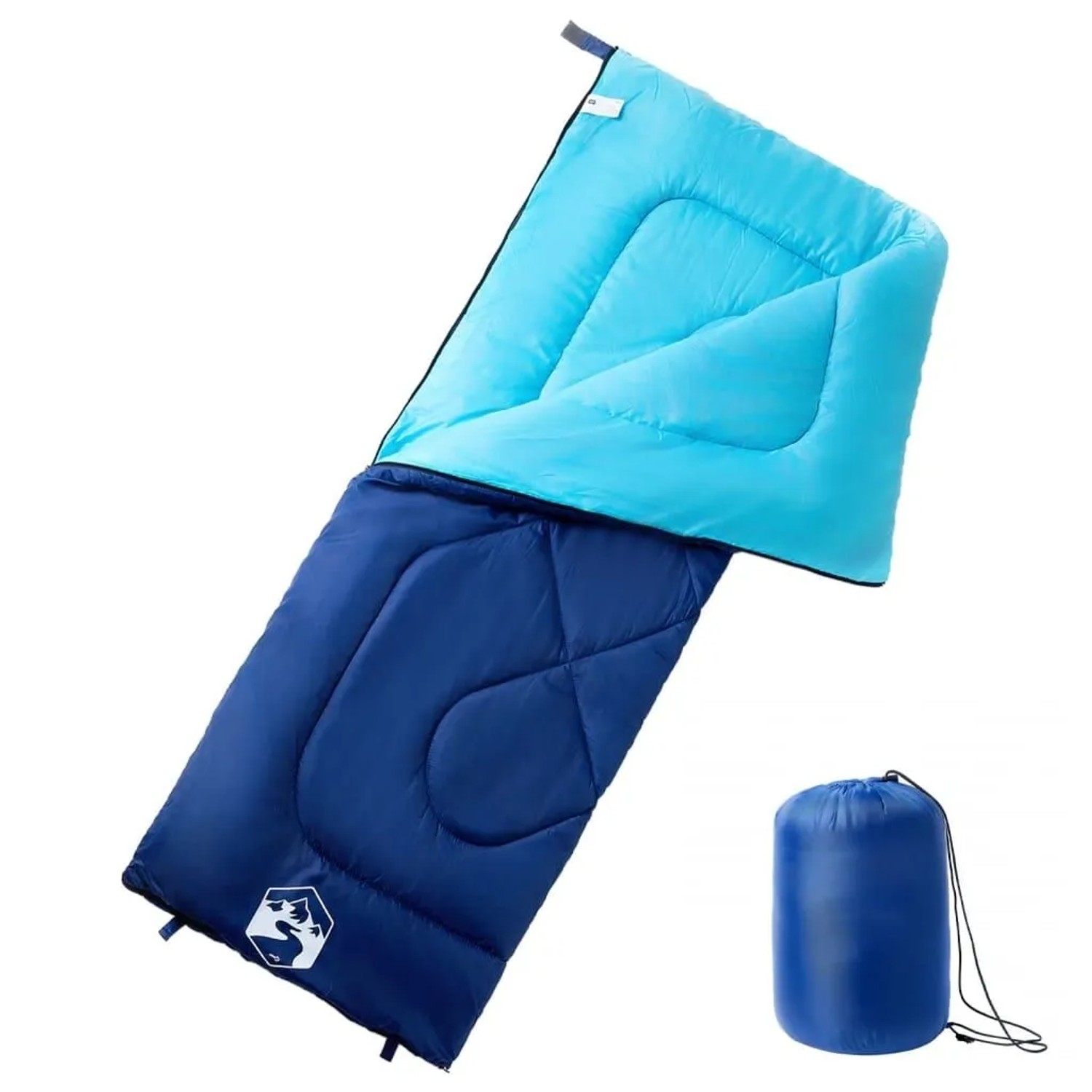 vidaXL Schlafsack für Erwachsene Camping 3 Jahreszeiten 94463