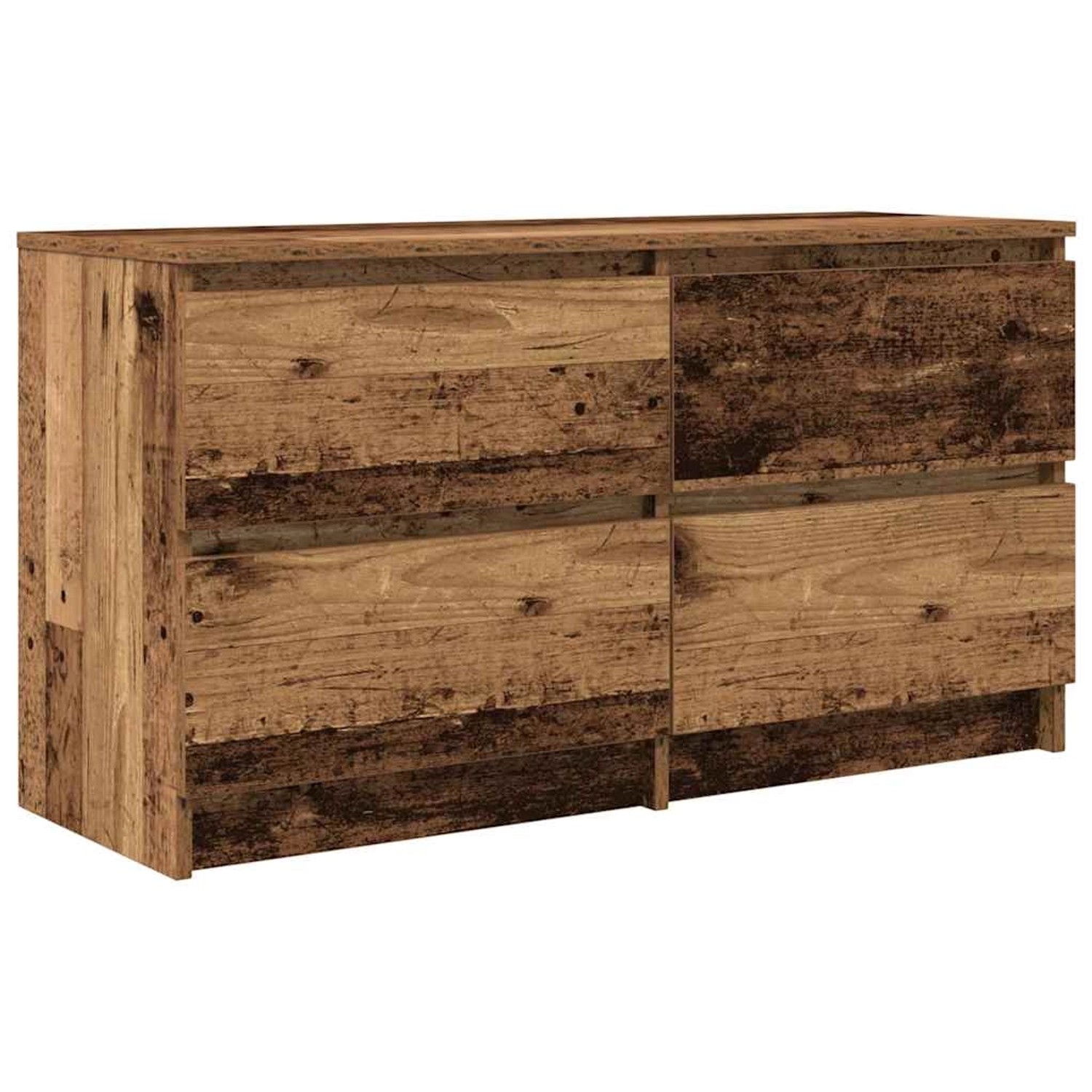 vidaXL TV-Schrank Altholz-Optik 100x35x54 cm Holzwerkstoff 861803 günstig online kaufen