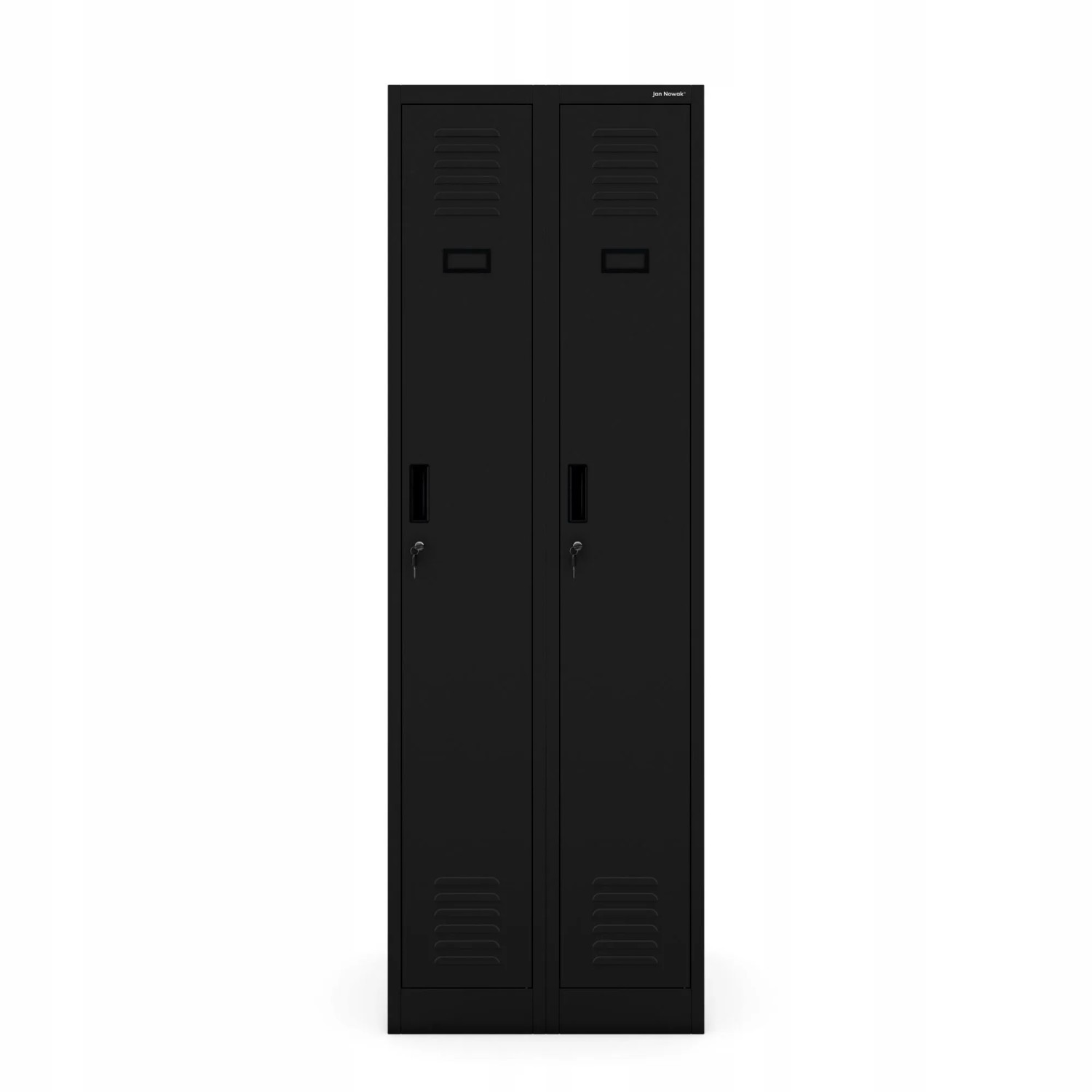 Jan Nowak Spind Umkleideschrank KACPER II 180 x 60 x 50 cm Schwarz