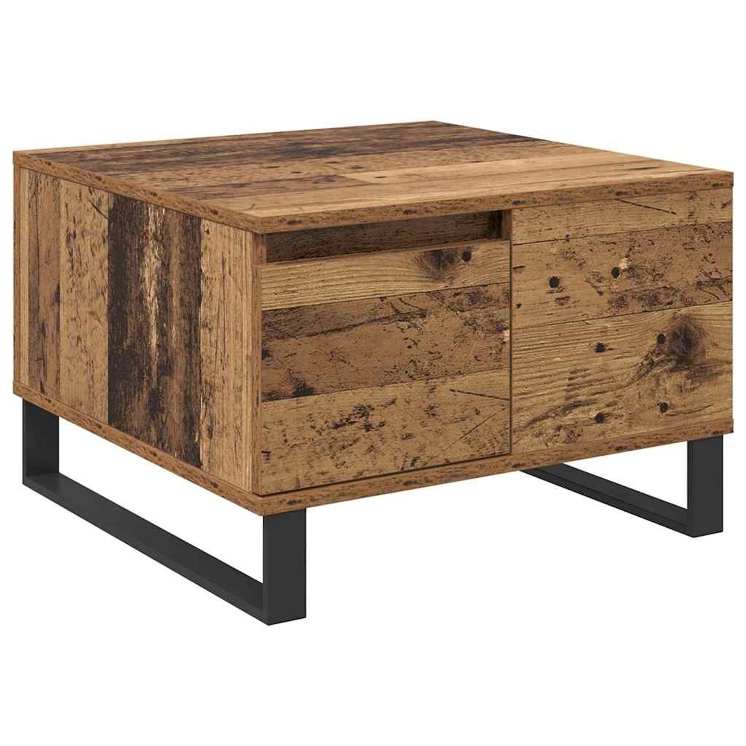 vidaXL Couchtisch Altholz 55 x 55 x 36,5 cm Holzwerkstoff 881663 günstig online kaufen