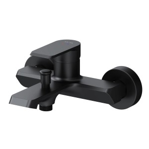 AM.PM Einhebel Wannenarmatur Brausearmatur Flash Aufputz FNA10022 Schwarz