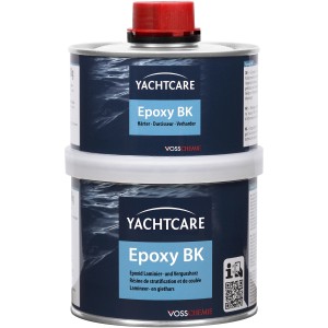 Yachtcare Epoxidharz mit Härter, geeignet zum Laminieren und Vergießen.