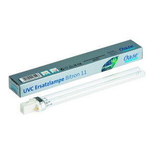 Oase UVC Ersatzlampe 11W für Teichfilter und Klägeräte, mit G23 Sockel und Originalverpackung.