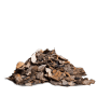 Galamio Rindenmulch Kiefer Mix, naturbelassene Kiefernrinde und Holzfasern.