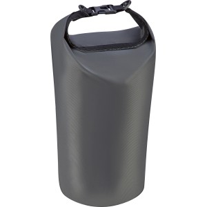 Graue, wasserdichte 5L Tasche für Camping & Outdoor-Aktivitäten.