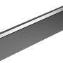 ZacAlu Abschlussleiste, anthrazit, für Alupanel Zaunelemente, 180 cm