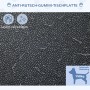 Detailaufnahme der rutschfesten Gummioberfläche des PawHut Haustierpflegetischs.