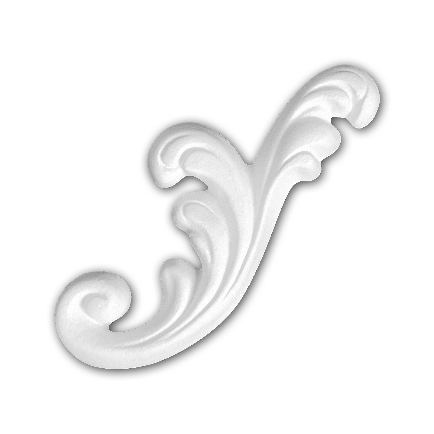 PROFHOME 160109 Zierelement dekoratives Element Stuckdekor aus Polyurethan günstig online kaufen