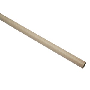 Gardinia Gardinenstange Denver, Ø 25 mm, 160 cm, braune Holzoptik.