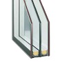 Querschnitt der Splendoor Sicherheitshaustür Thermospace Paris Prime RC2 mit Dreifachverglasung.