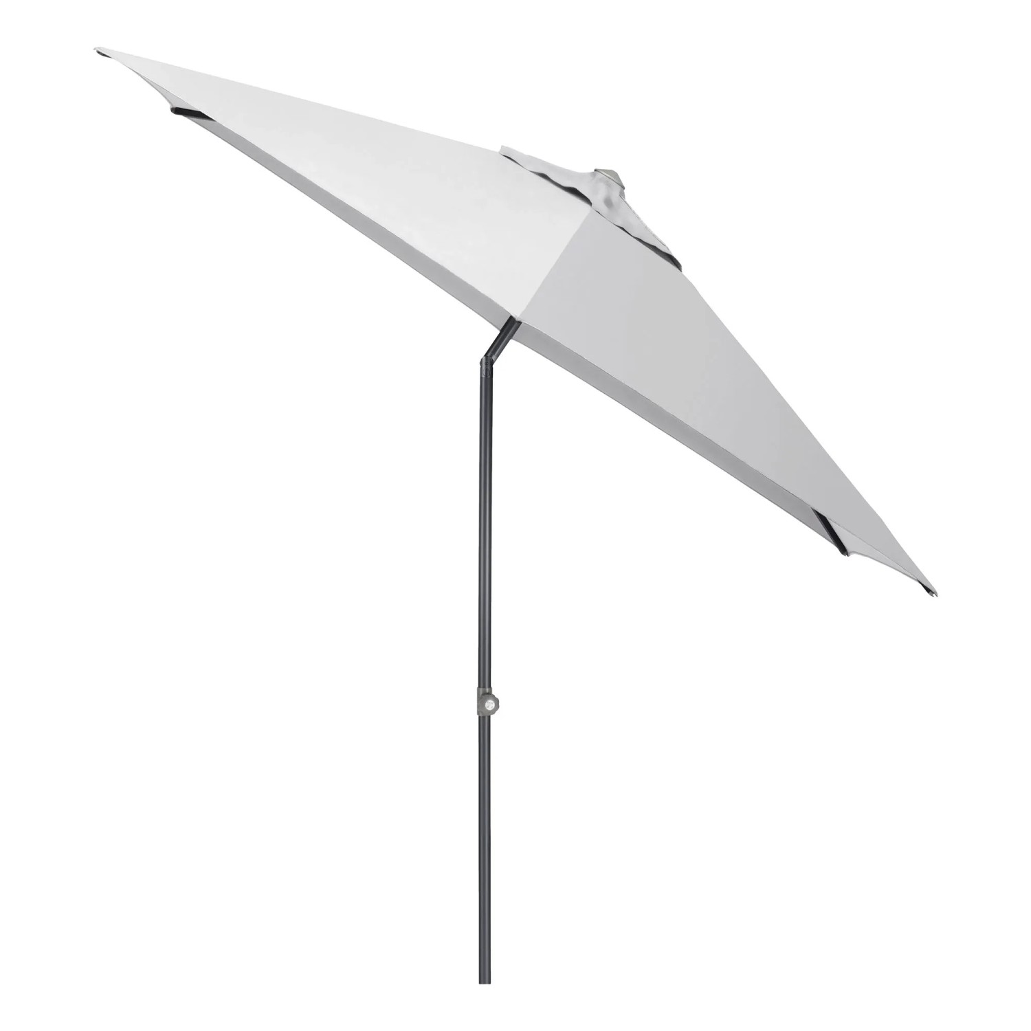 Kettler Marktschirm Ø 270 cm Anthrazit-Grau mit Knickfunktion
