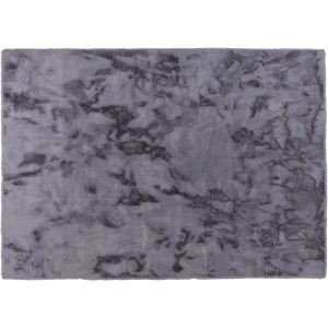 Schöner Wohnen Kunstfell Tender in Anthrazit, 80x150 cm. Weiches, marmoriertes Design für Wohnraum.
