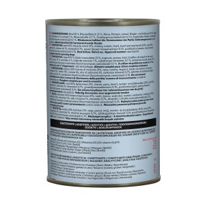 Lucky Jim Junior Hunde-Nassfutter Rind & Kalb, 400g Dose. Alleinfutter für Welpen und Junghunde.