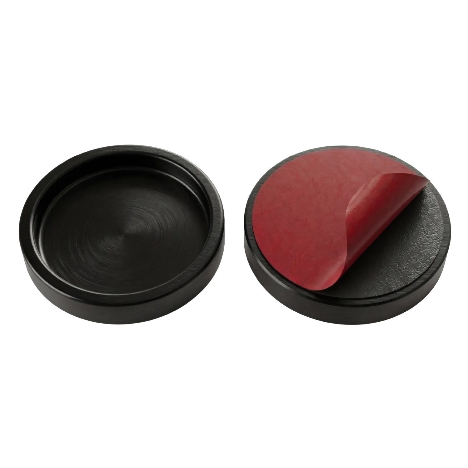 Doorlegro Klebegriffmuschel EasySlide65 Schwarz 6,5 cm