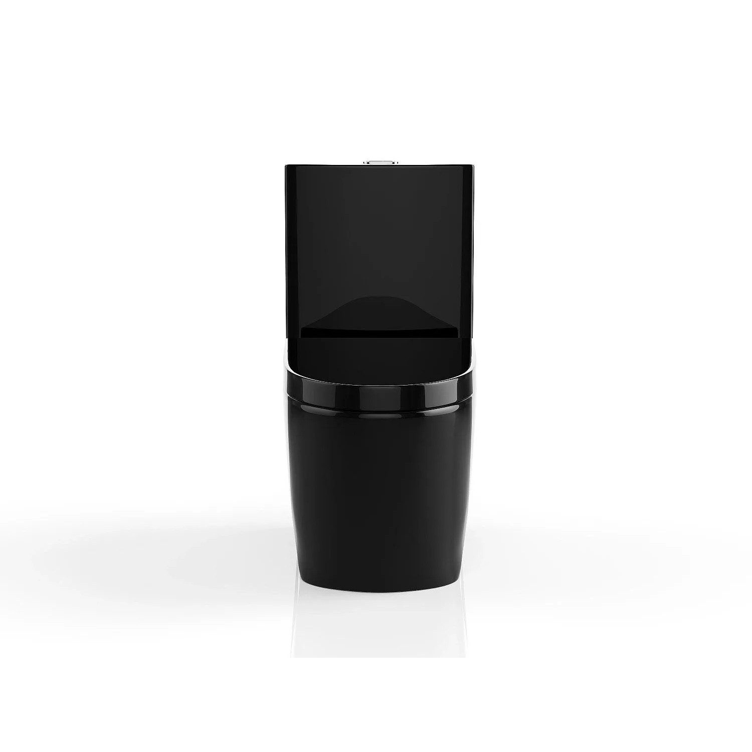 Vente-unique Stand Wc Nagilam Schwarz 39 cm