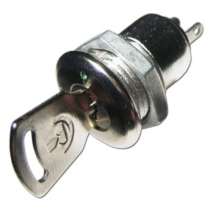 Miniatur Schlüsselschalter 1A/30V von world-trading-net, Schalterprogramm für Elektronik & Elektrotechnik.