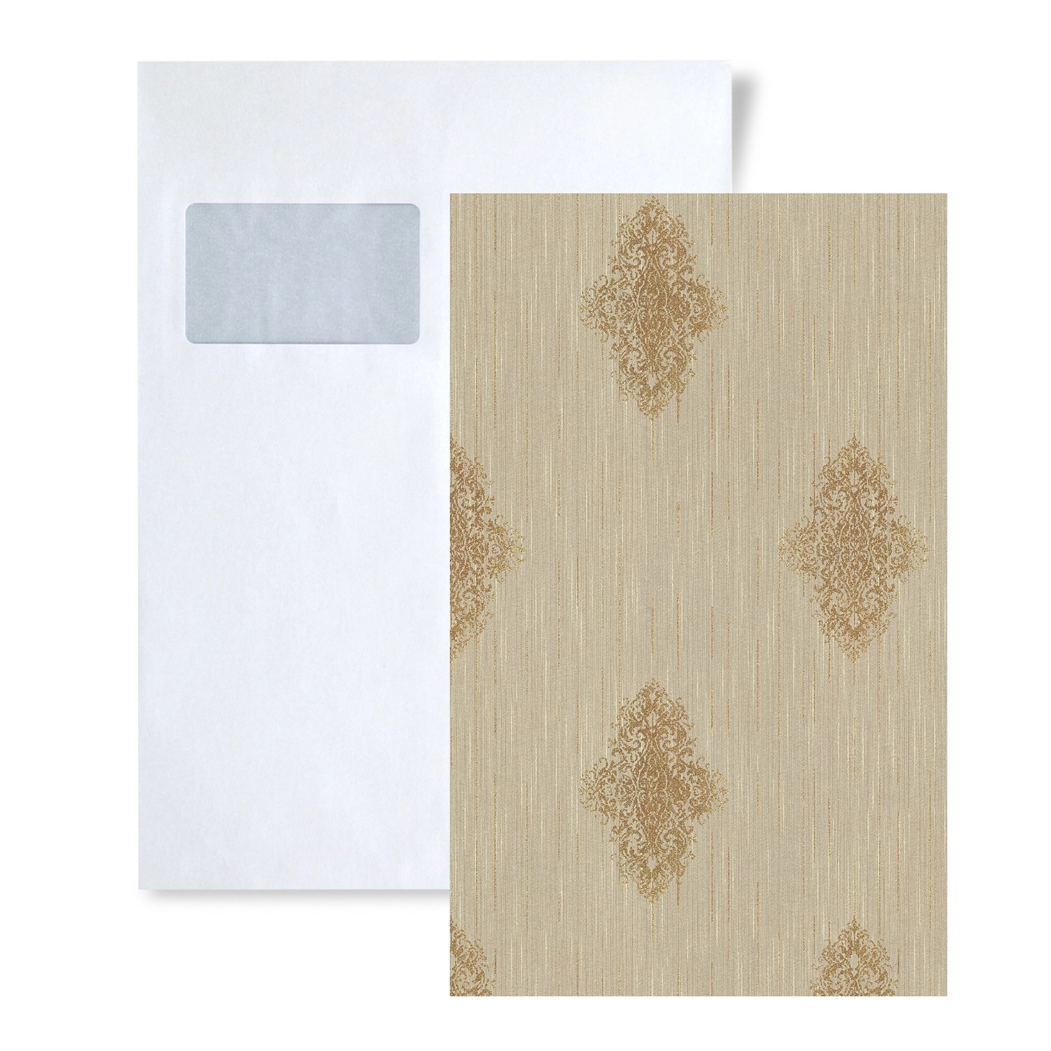 PROFHOME 1 MUSTERSTÜCK S-319463-GU DIN A4 MUSTER der Ornament Tapete günstig online kaufen