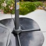 Siena Garden Stahlkreuz für Schirme, pulverbeschichtet, für sicheren Stand im Garten.