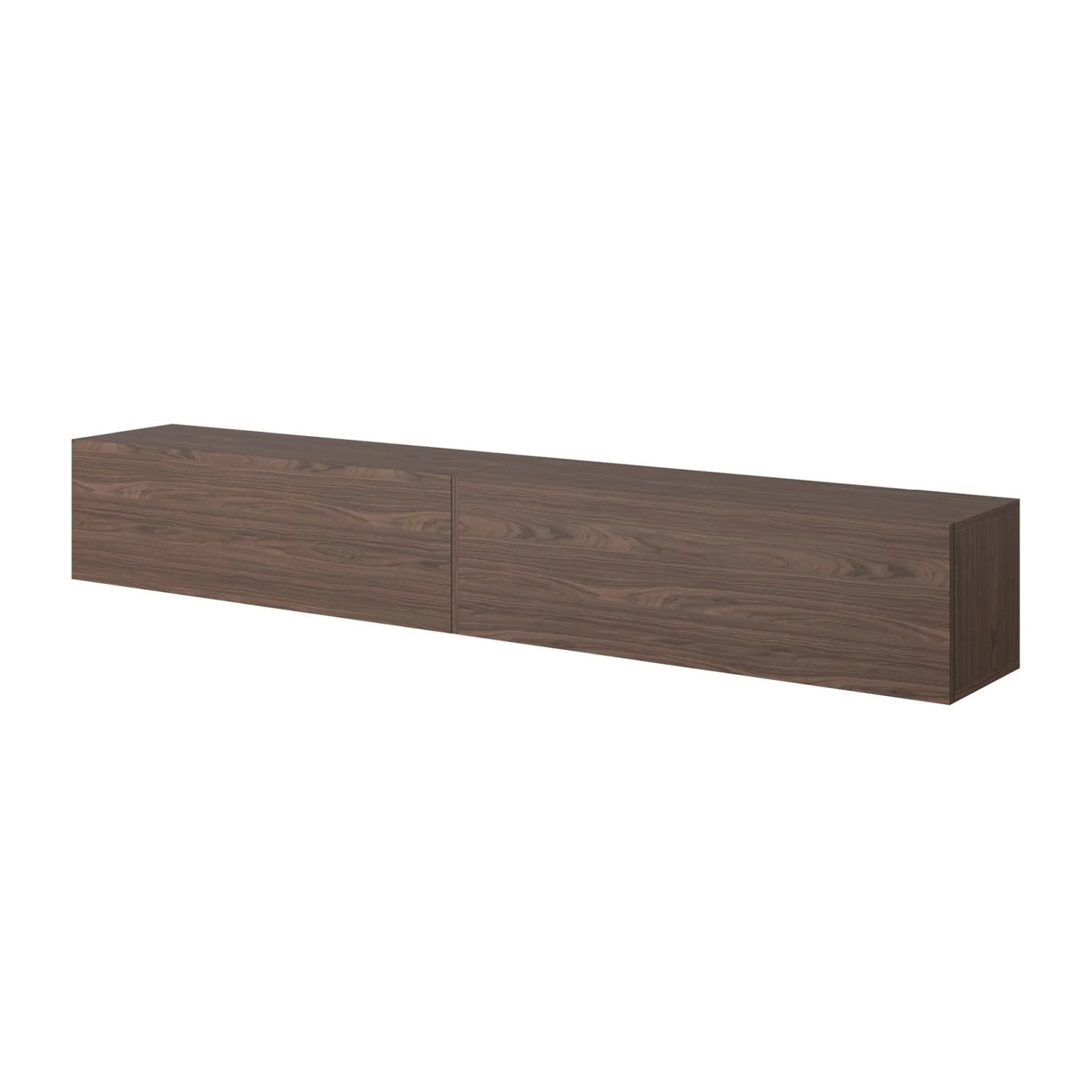 Selsey TV-Hängeboard Bisira 200 cm Holzoptik Nussbaum