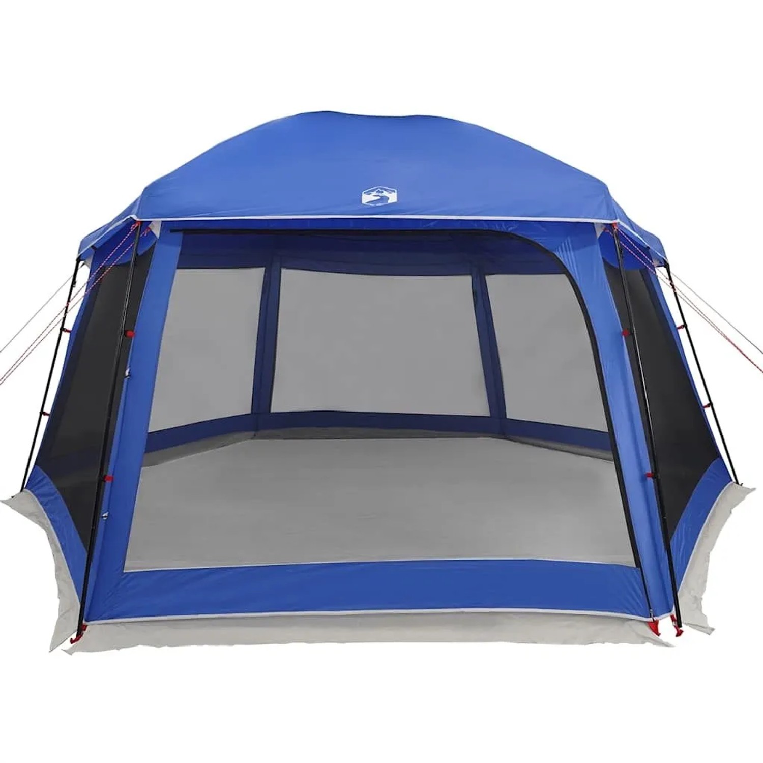 vidaXL Poolzelt mit Abnehmbarem Überzelt Netzwänden Azurblau 512x458cm 4100625_6
