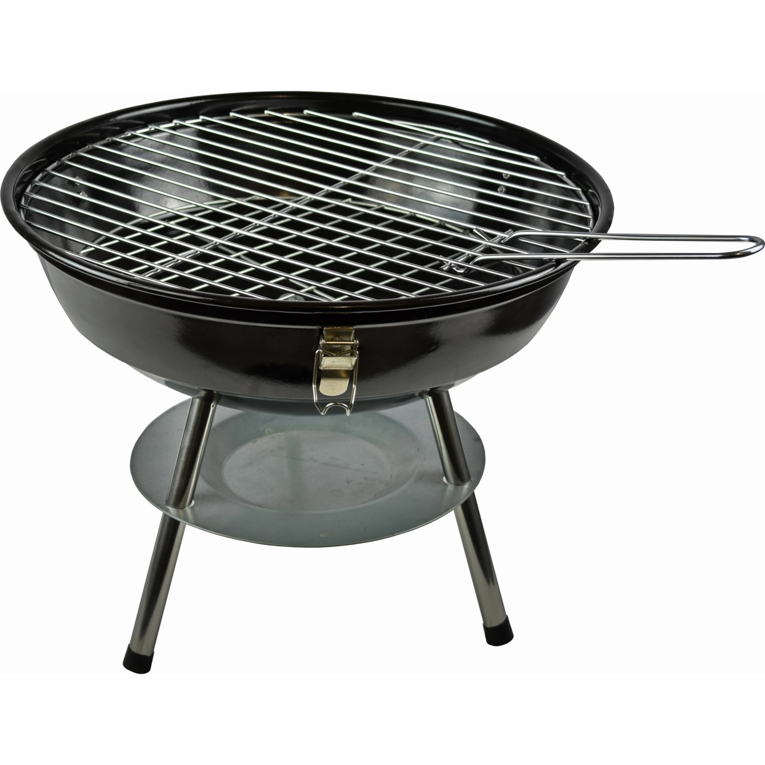 Activa Kugelgrill Teneriffa, kompakter Holzkohlegrill mit Deckel und Ascheauffangschale.
