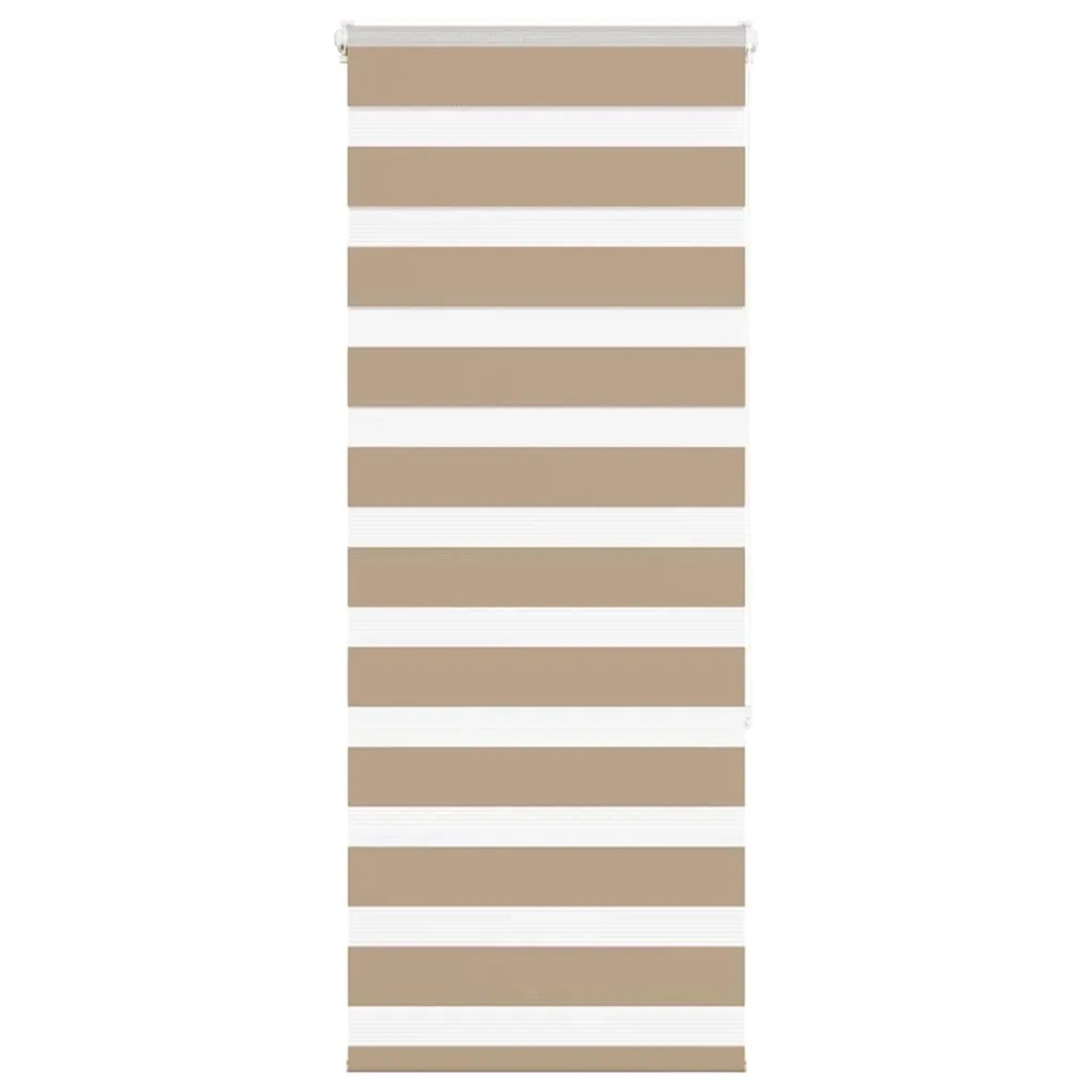 vidaXL Doppelrollo Sandbraun 55x150 cm Stoffbreite 50,9 cm Polyester 401453 günstig online kaufen