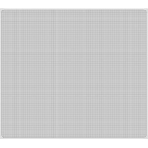 Weißes Insektenschutznetz mit Magnetrahmen für Fenster, 110x130cm, Fiberglasgewebe.