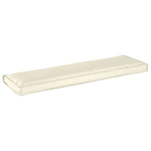 vidaXL Kissen Creme 140 x 40 x 8 cm Oxford-Stoff 42001650