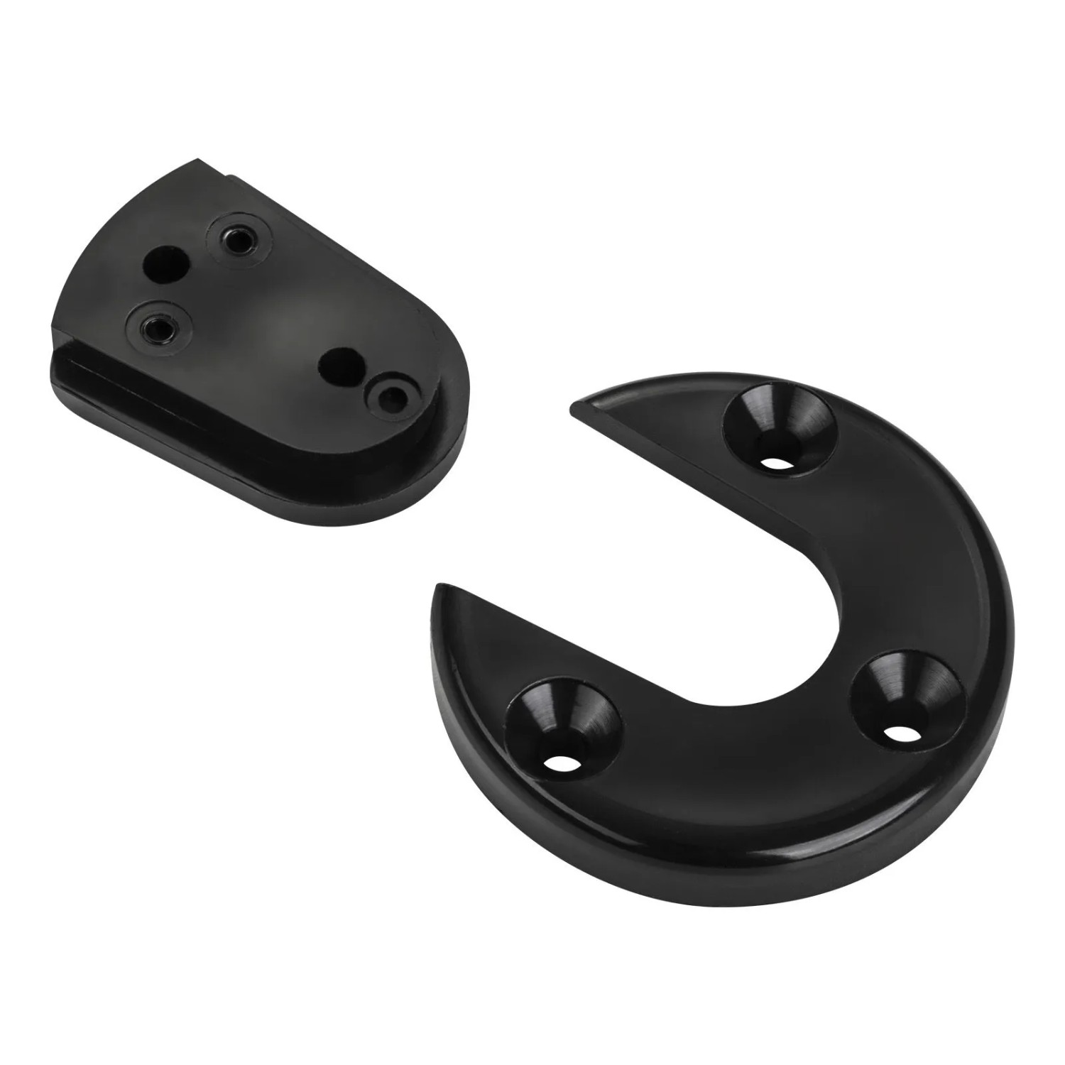 SOTECH Verbindungsbeschlag Schwarz für Blenden Stuhlreihen oder Tischreihen