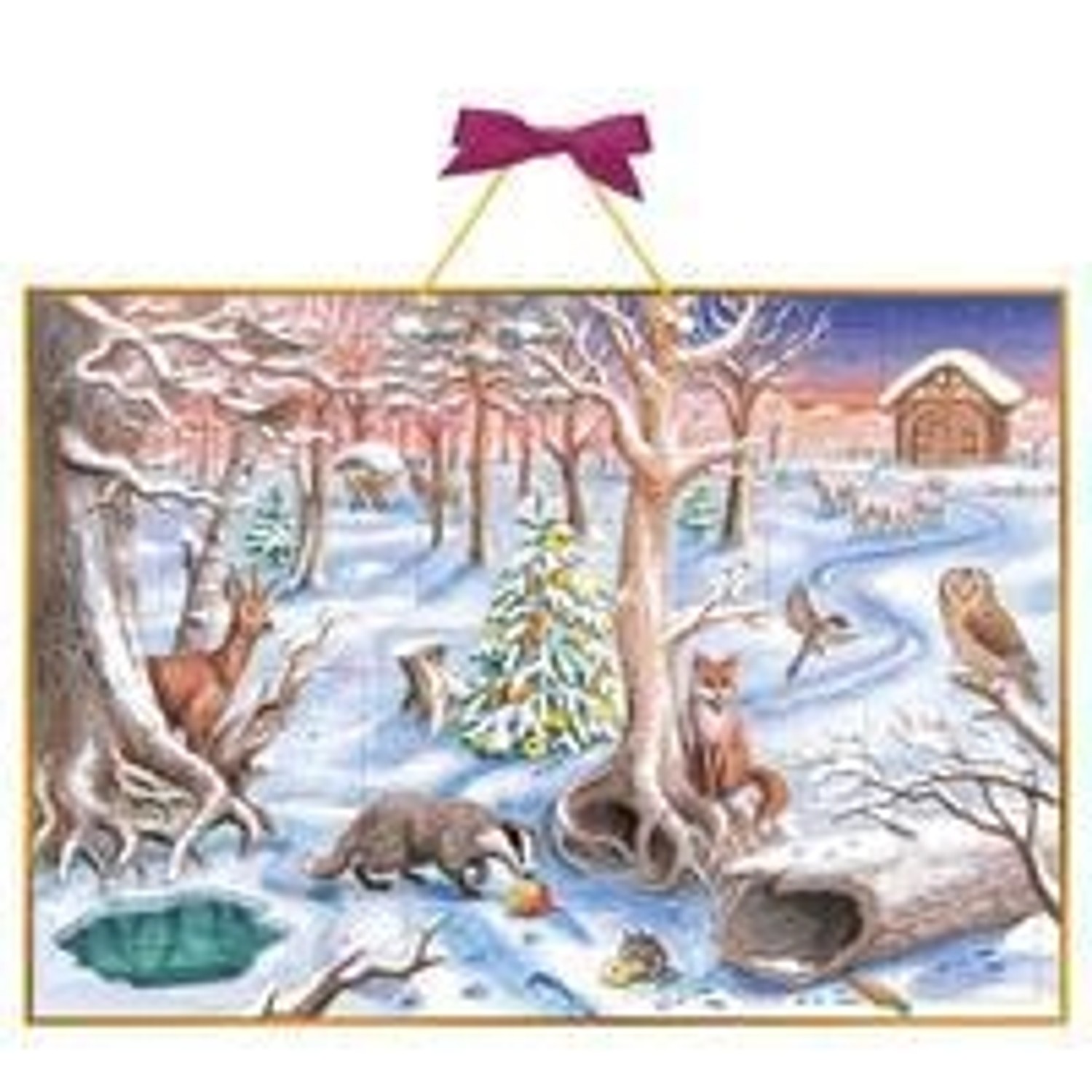 Adventskalender »Unsere Tiere im Winterwald«