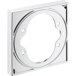 Hansgrohe ShowerSelect Verlängerungsrosette in Chrom, Zubehör für Armaturen.